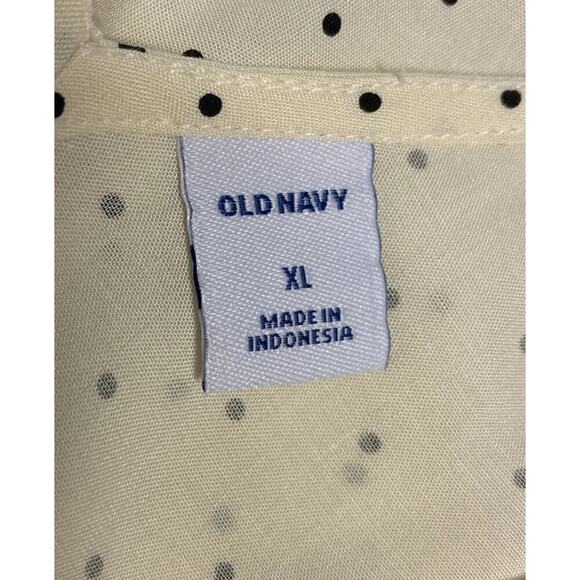 Old Navy Women’s Polka Dot Tank Blouse Size XL - Picture 6 of 11